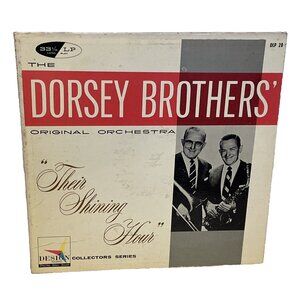 The Dorsey Brothers' Original Orchestra Their Shining Hour (Vinyl, 1957) Design